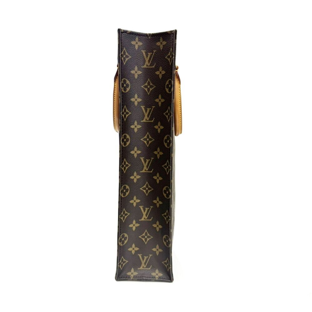 LOUIS VUITTON Authentic Brown Monogram Tote Bag - Picture 4 of 15